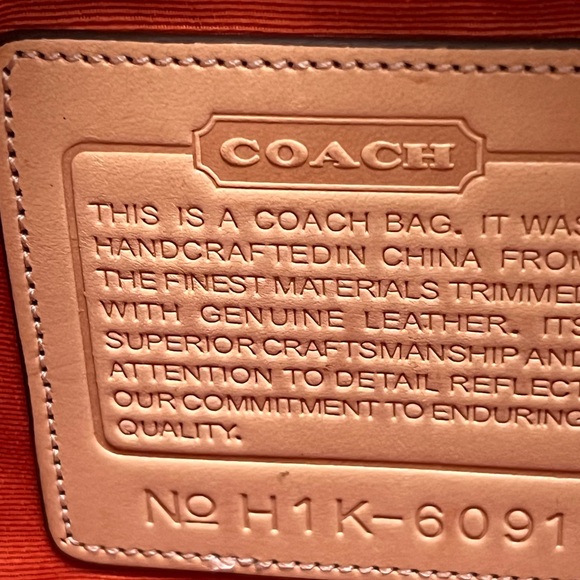 Coach Brown Monogram Shoulder Bag - Picture 7 of 12